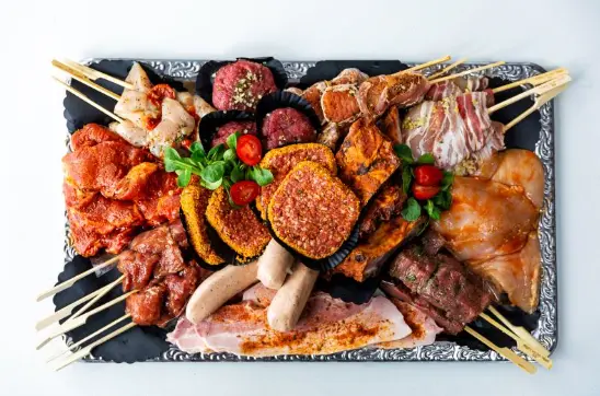 BBQ Variatie 4 · 4 personen